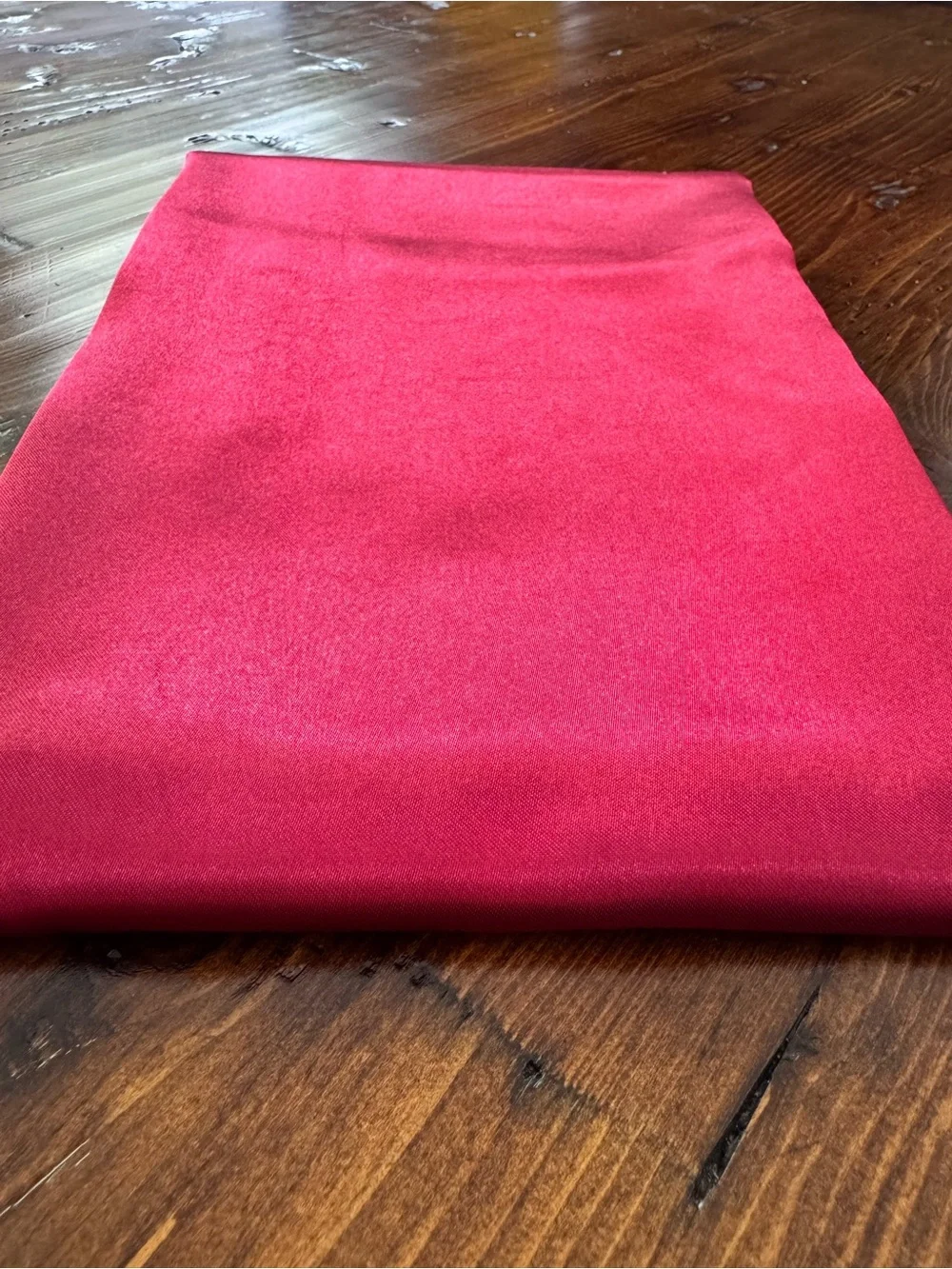 Burgundy Satin Pillowcase - Luxury Silky Sleep